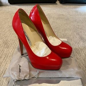 Brian Atwood Red Pumps 35